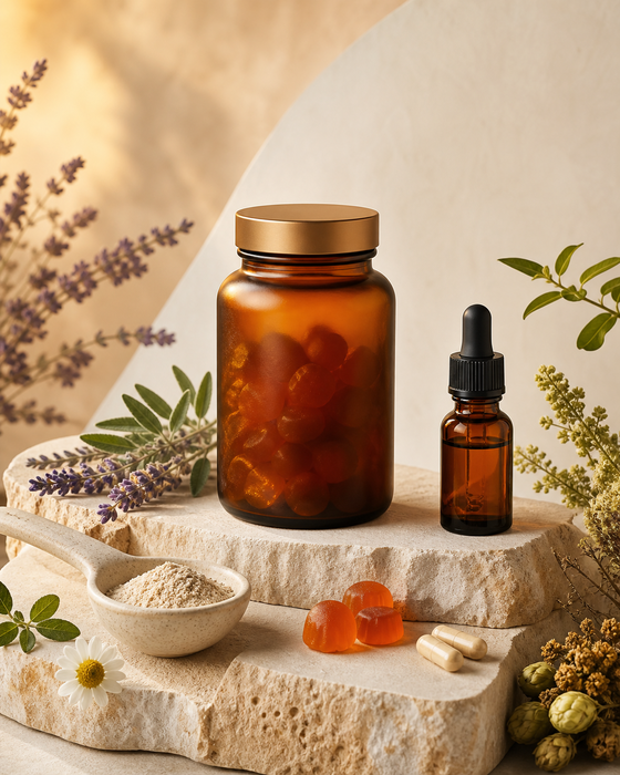 Health and wellness product campaign imagery